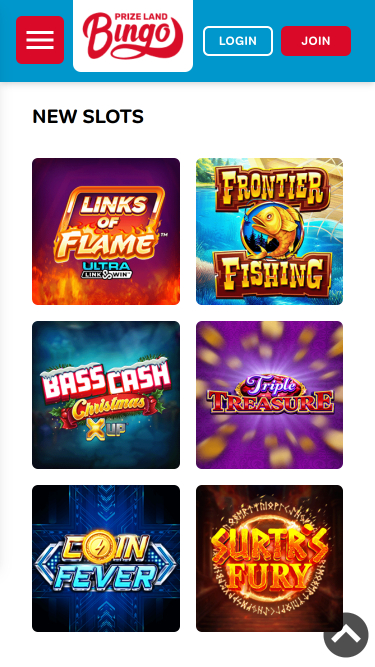 Jeux mobiles de casino Prize Land Bingo