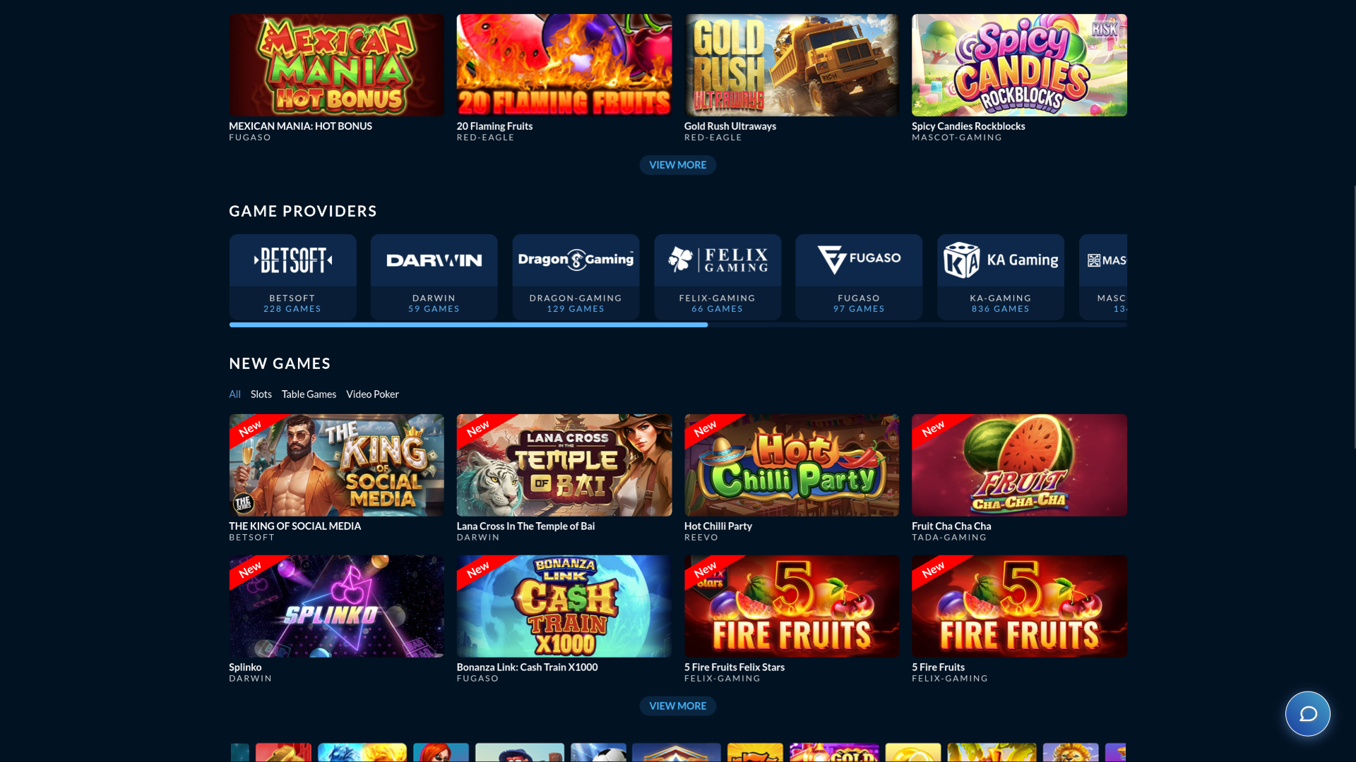 Développeurs du jeu de casino Punt pour ordinateur