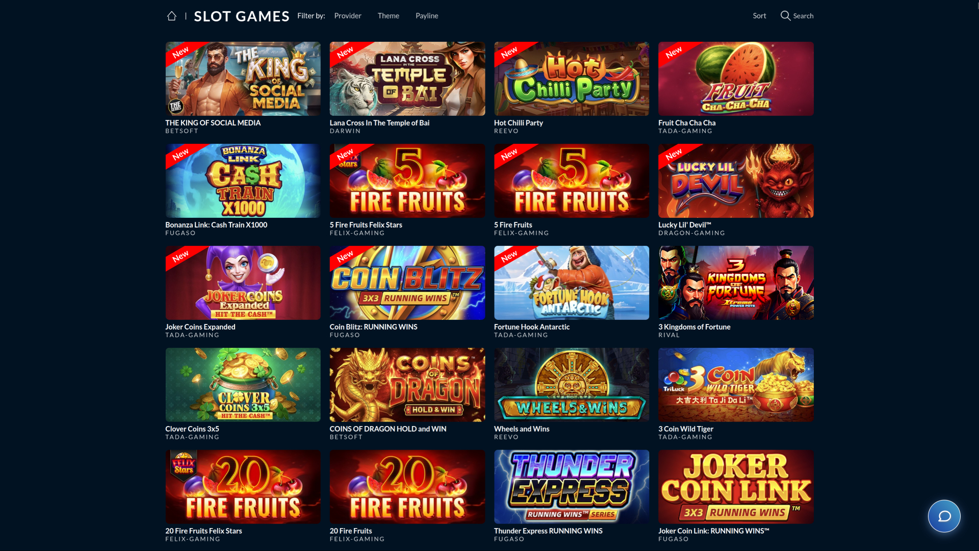 Jeux de casino Punt sur ordinateur