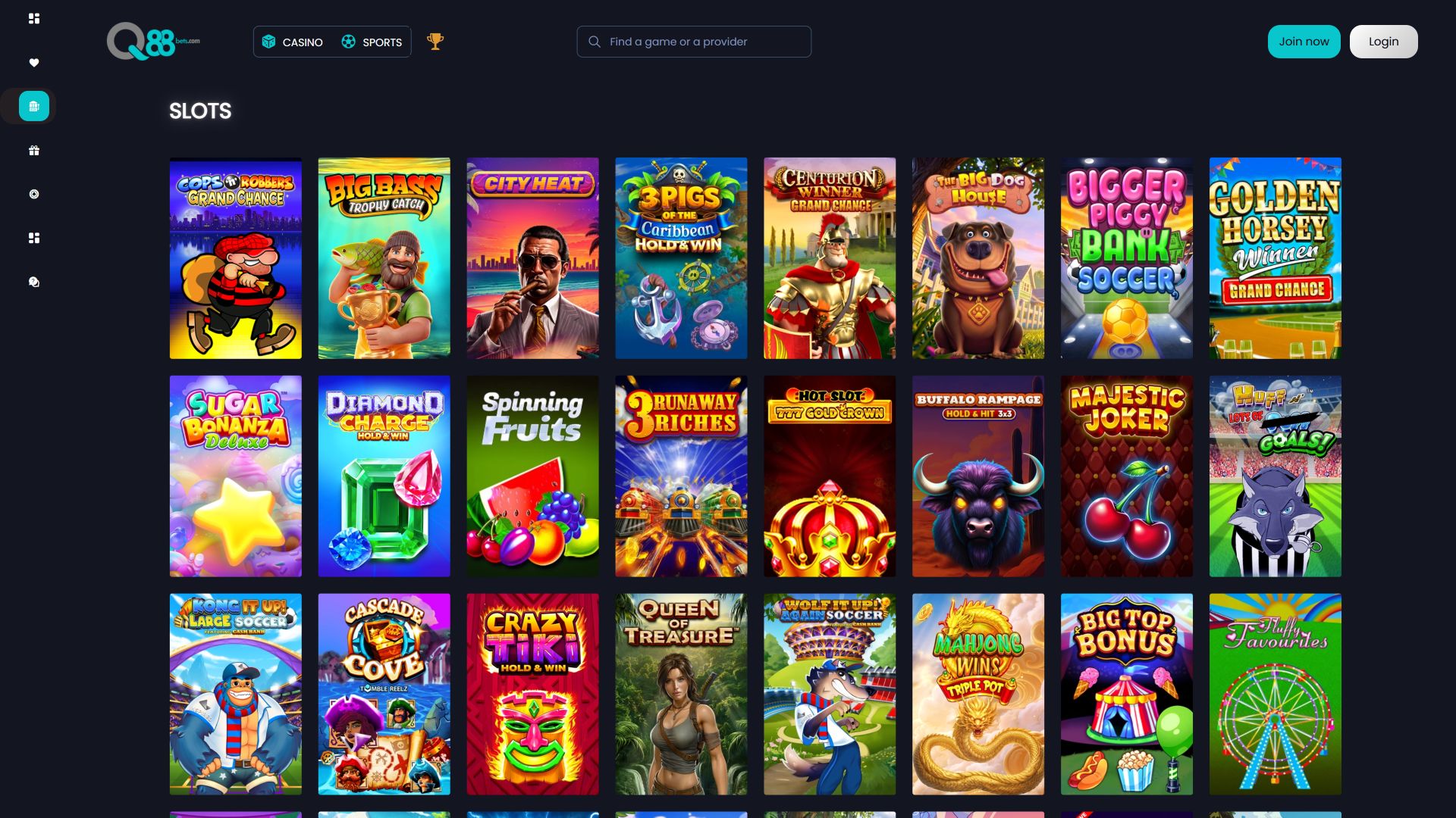 Игры для ПК Q88bets