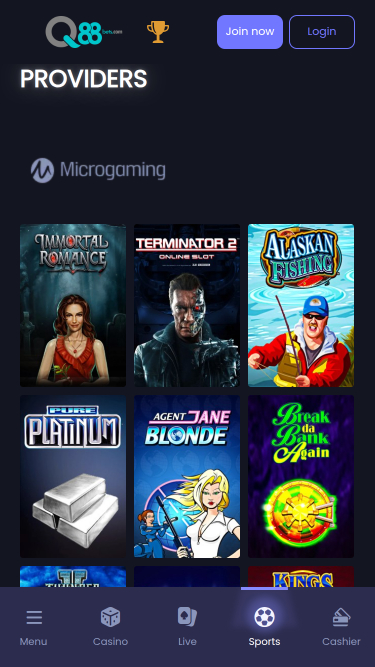 Sviluppatori di giochi per dispositivi mobili Q88bets