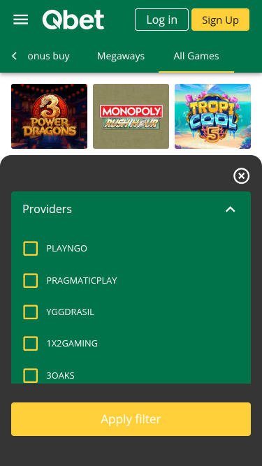 Développeurs de jeux mobiles de casino QBet