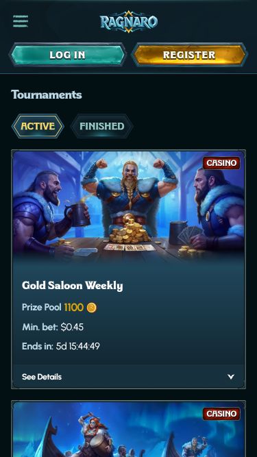 Ragnaro Casino Mobile Turniere
