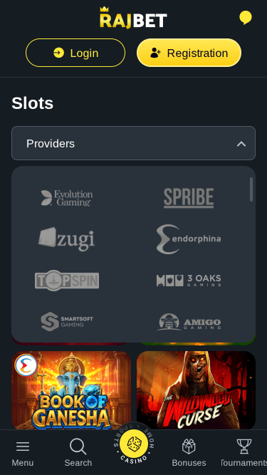 RajBet Casino Mobile Game Developers