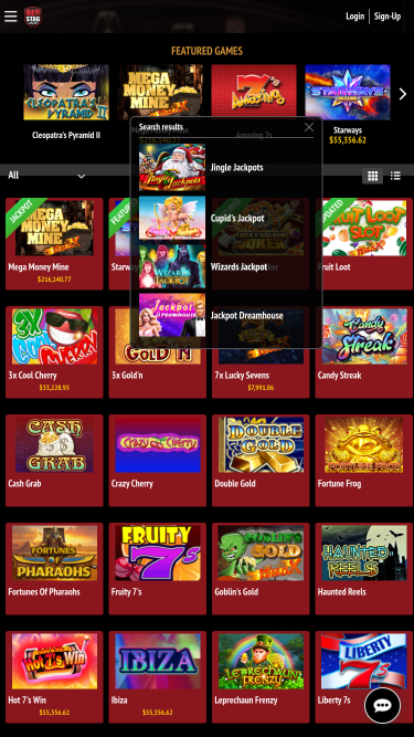 Red Stag Casino Mobile Jackpot