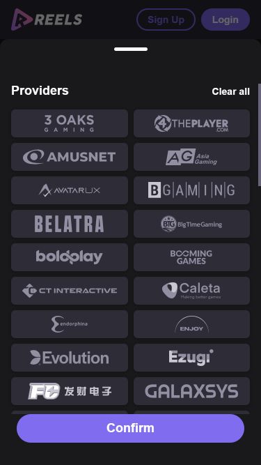 Разработчики мобильных игр для казино Reels.io