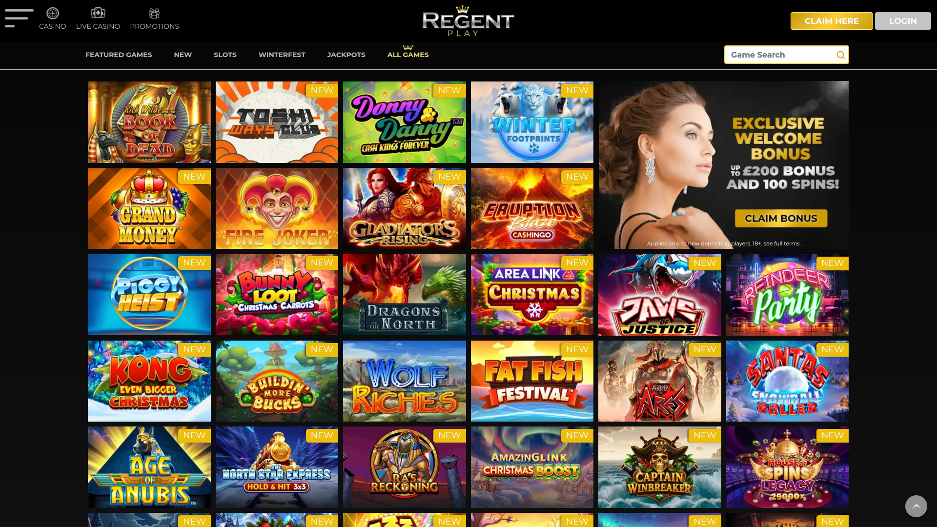 Giochi desktop Regent Play