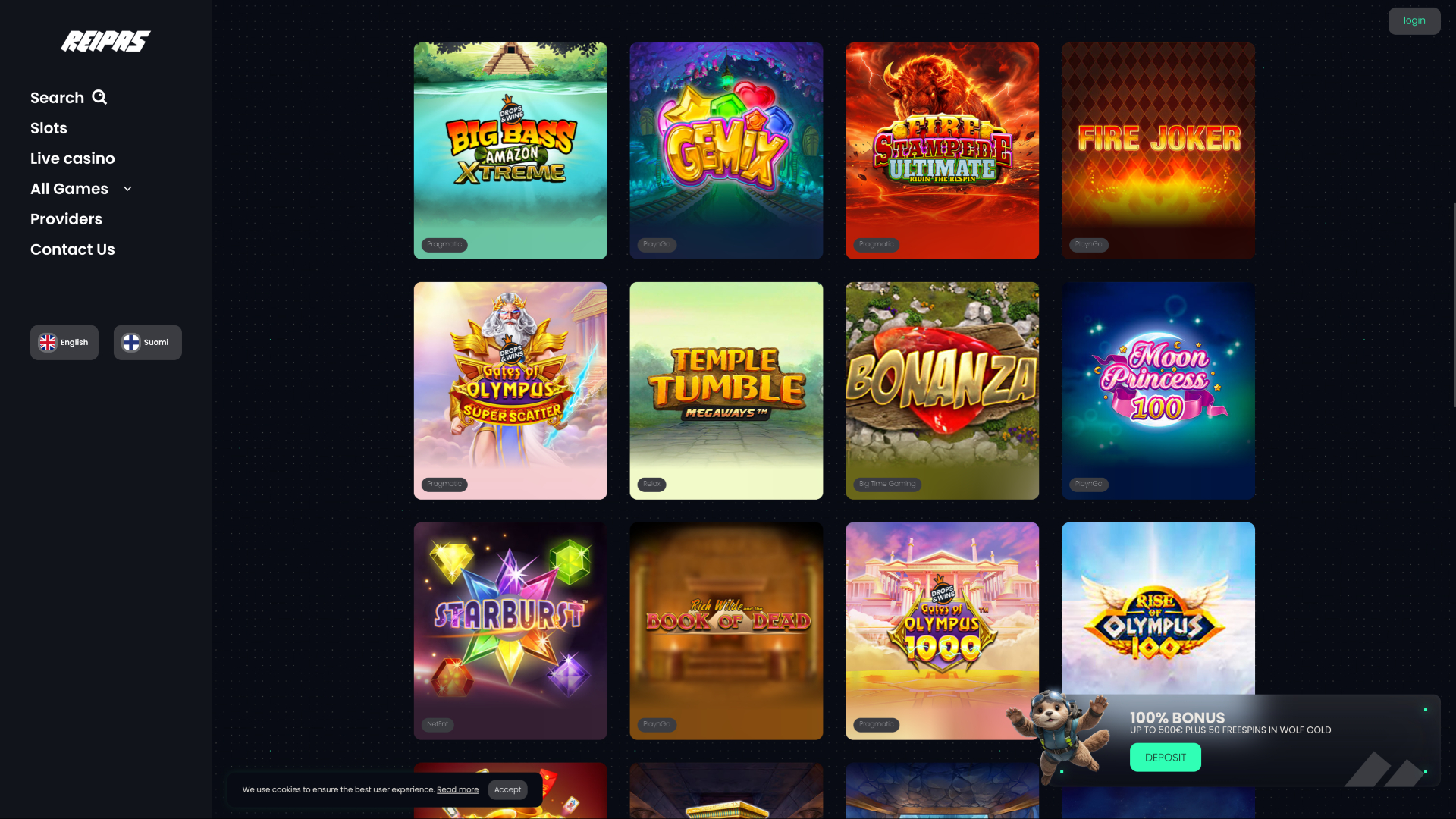 Игры для рабочего стола Breezy Casino