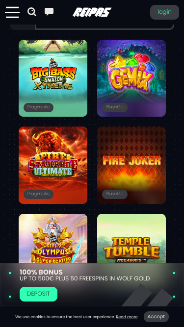 Мобильные игры казино Rapas