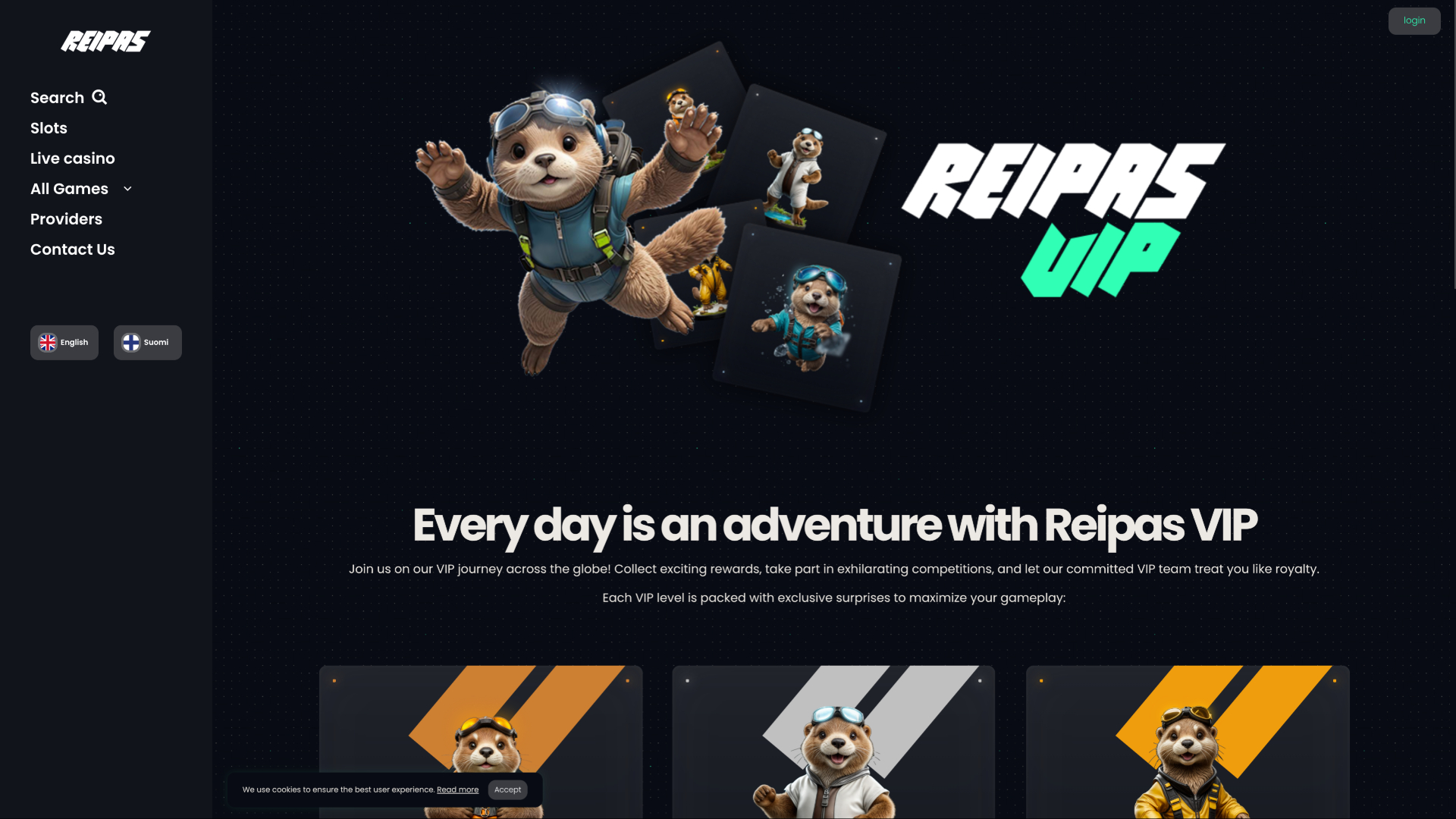 Breepas Casino Desktop VIP