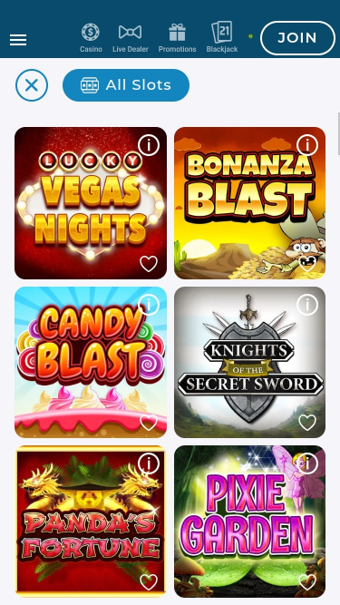 Jeux mobiles de casino Resorts