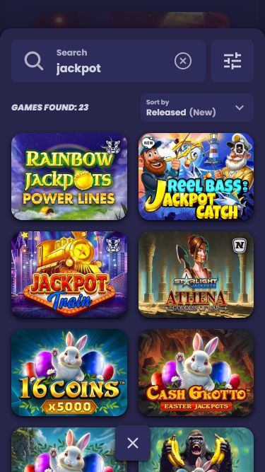 Jackpot mobile du casino ReSpin