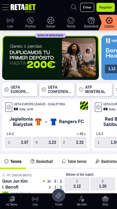 RetaBet Mobile Sports