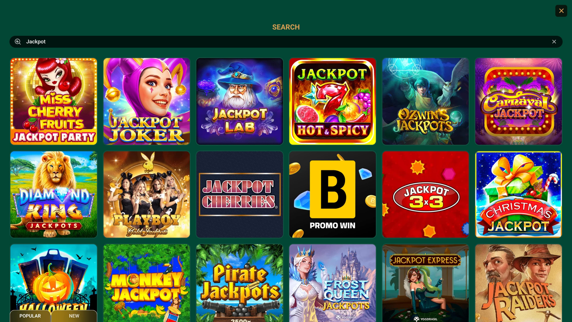Richard Casino Desktop Jackpot