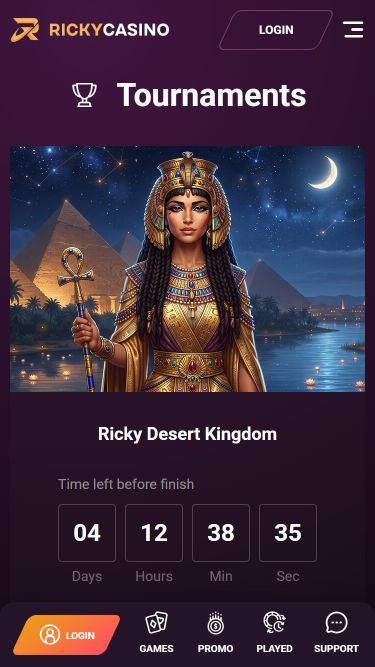 Ricky Casino Mobile Turniere