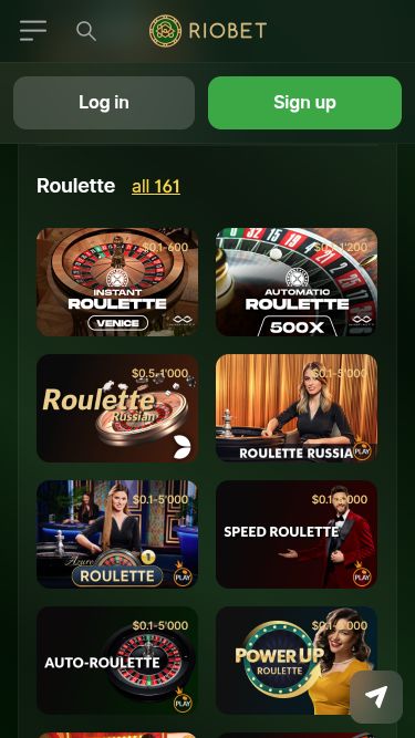 Мобильное приложение RioBet Casino с живыми дилерами