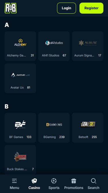 Rise of Bets Casino Mobile Game Developers