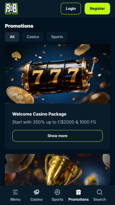 Rise of Bets Casino Mobile-Aktionen