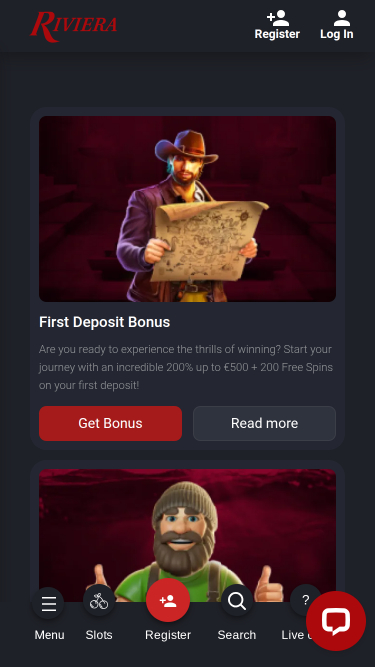 Riviera Casino Mobile Promotions