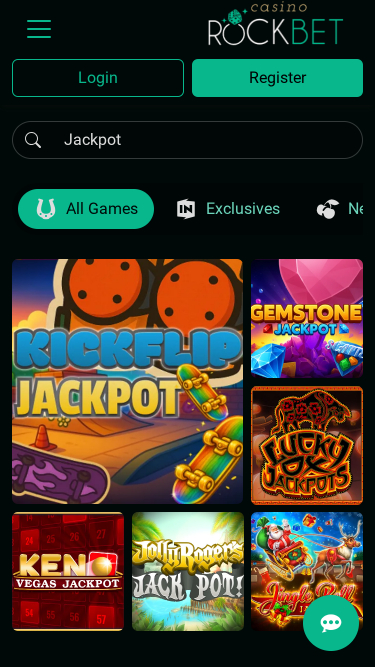 Rockbet Casino Mobile Jackpot