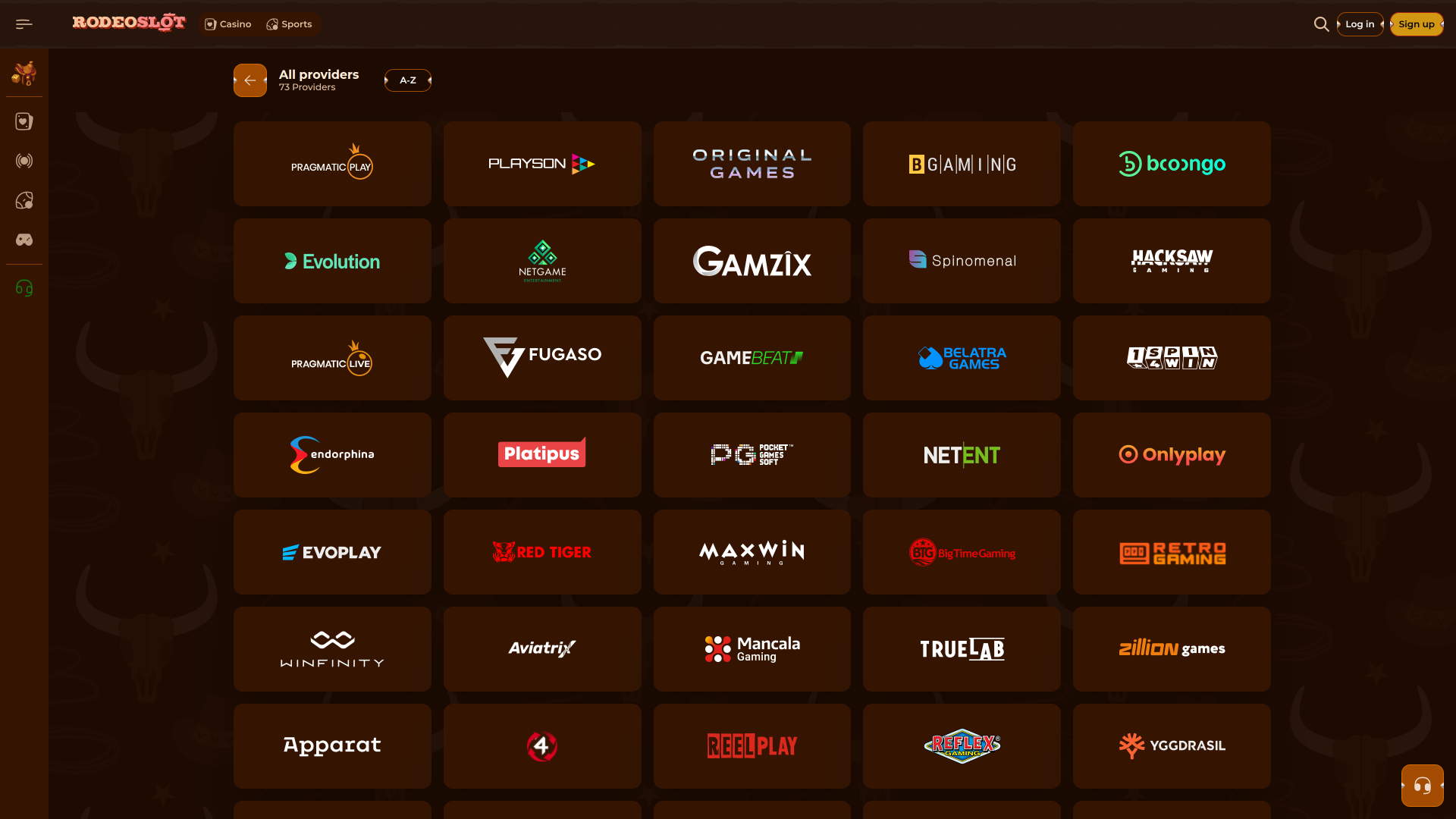 Développeurs de jeux de casino RodeoSlot