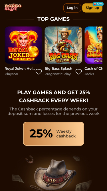 Jeux de casino RodeoSlot