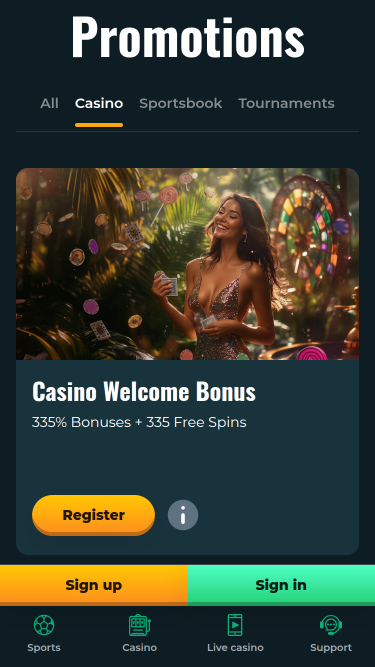 Мобильные акции RokuBet Casino
