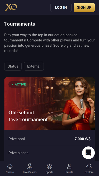 Rollxo Casino Mobile Turniere