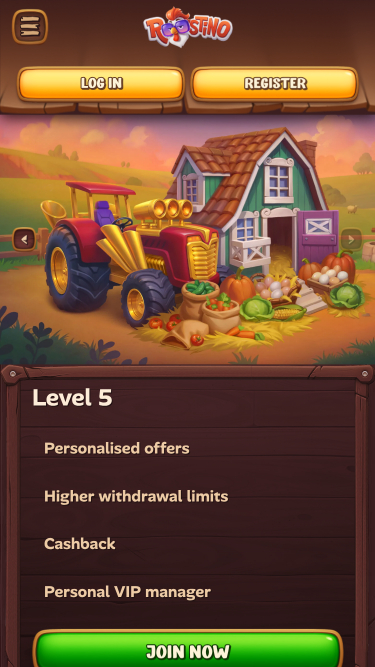 Roostino Casino VIP Program