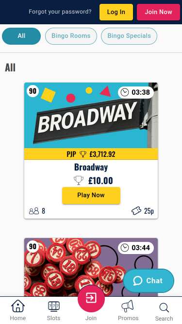 Rosy Bingo Bingo Mobile