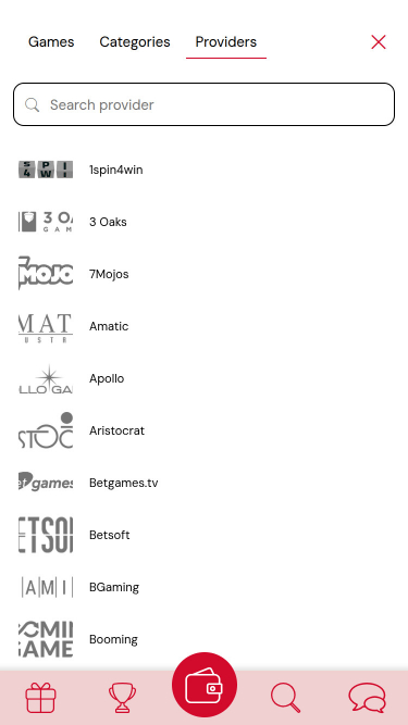 Développeurs du jeu mobile Rouge Casino