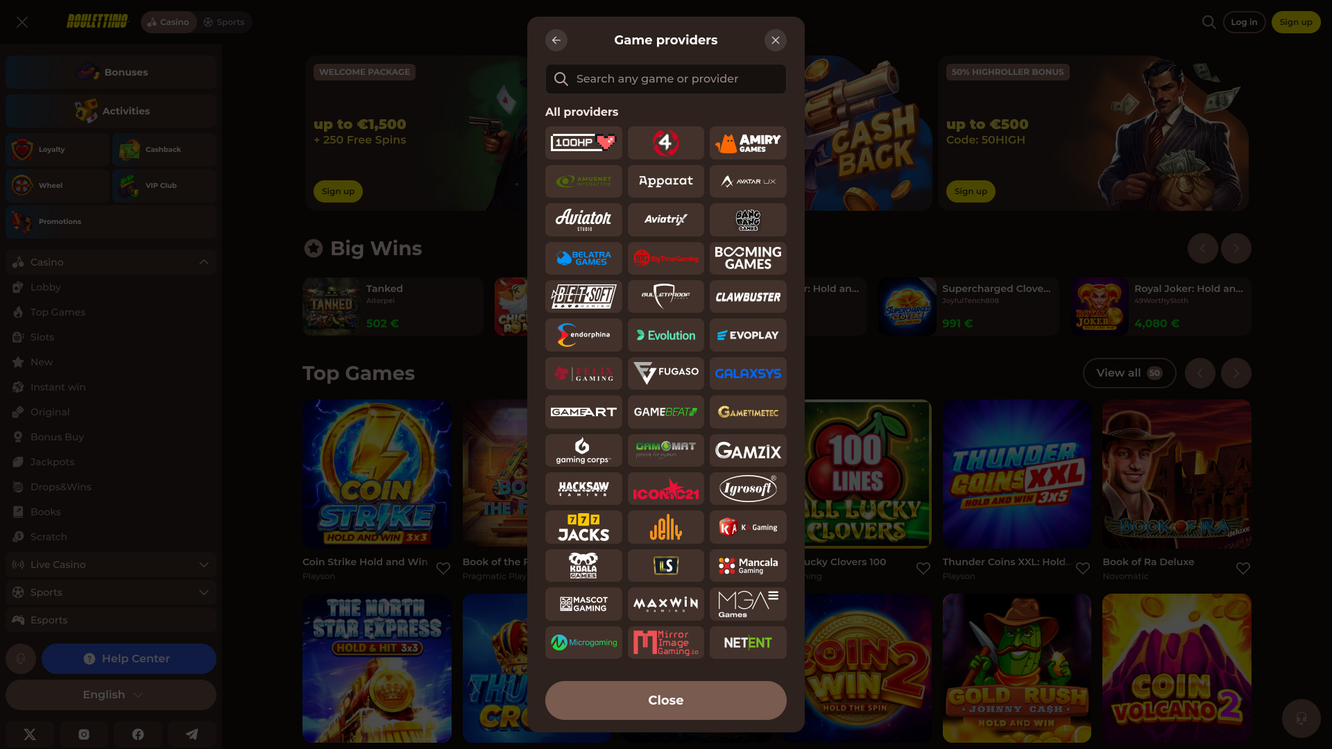 Roulettino Casino Desktop Game Developers