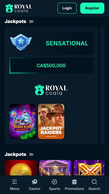 Bote móvil del Royal Coala Casino