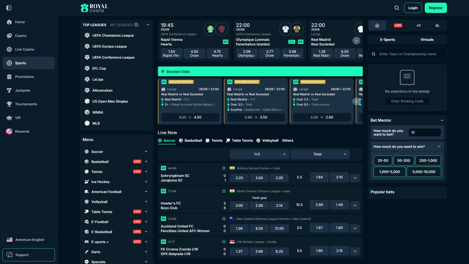 Casino Royal Coala Deportes de escritorio