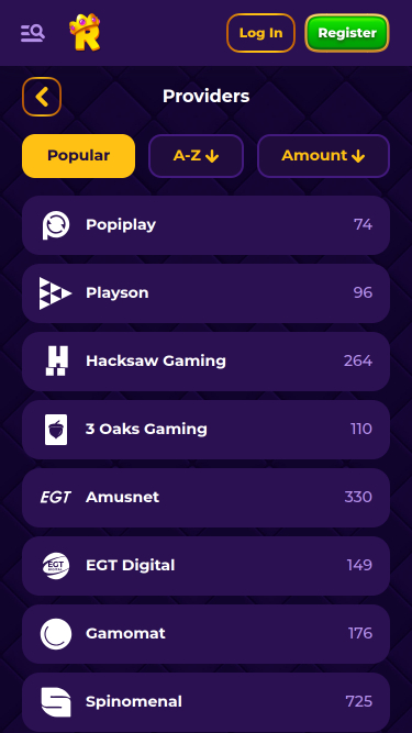 Royal Game Casino Mobile Game Developers