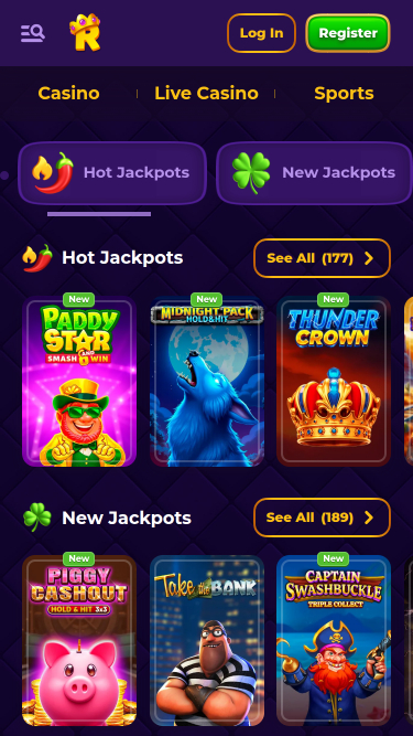 Royal Game Casino Mobile Jackpot
