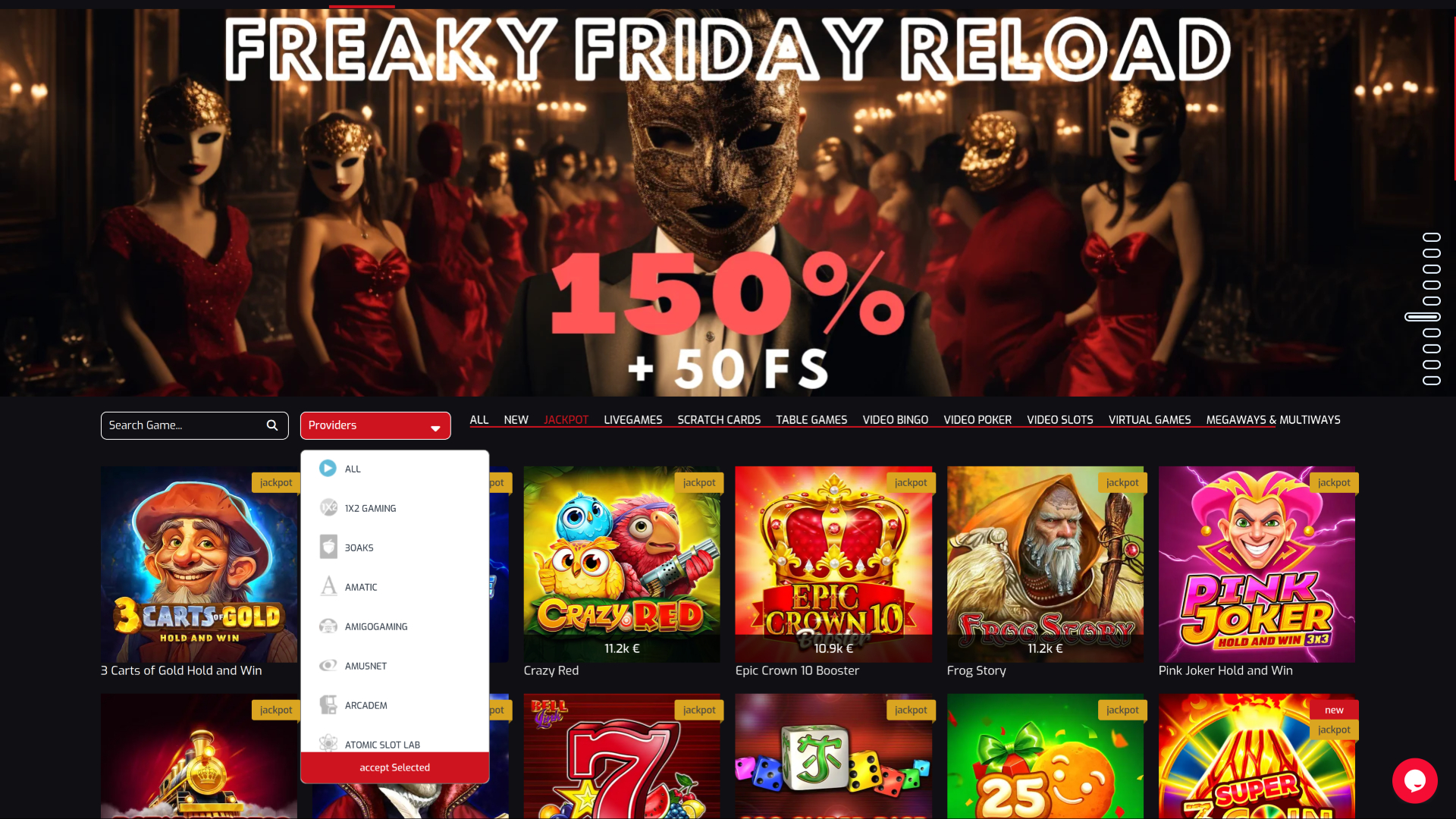 Développeurs du jeu de casino Royal Stars pour ordinateur