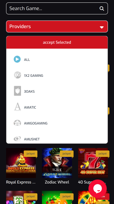 Développeurs du jeu mobile Royal Stars Casino