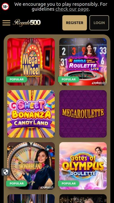 Royale500 Casino Mobile Live Dealer