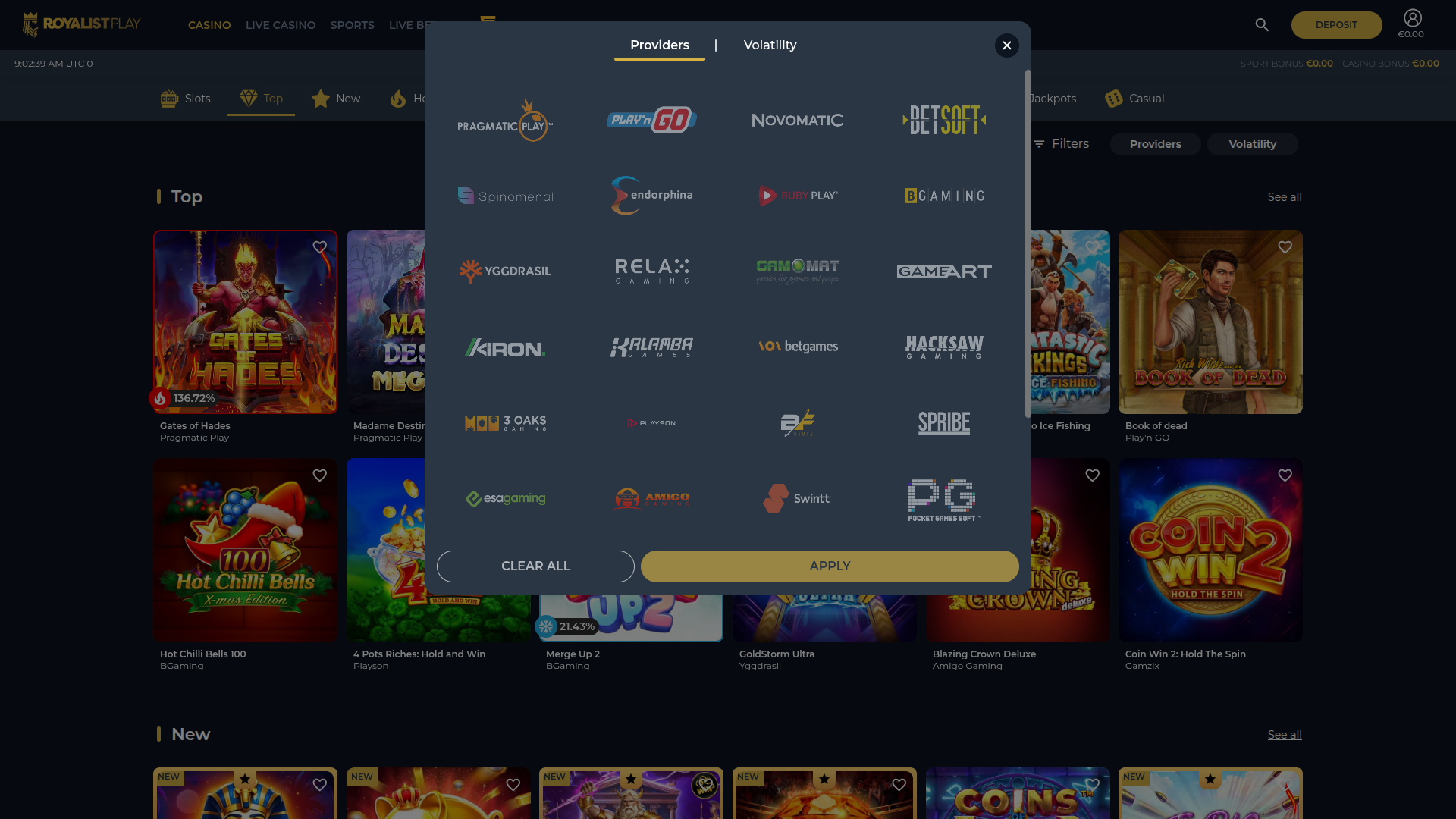 Royalist Play Casino Desktop Game Developers