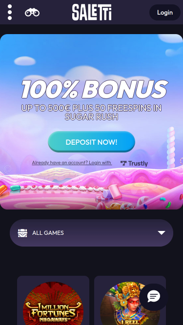 Игры для ПК в казино Saletti