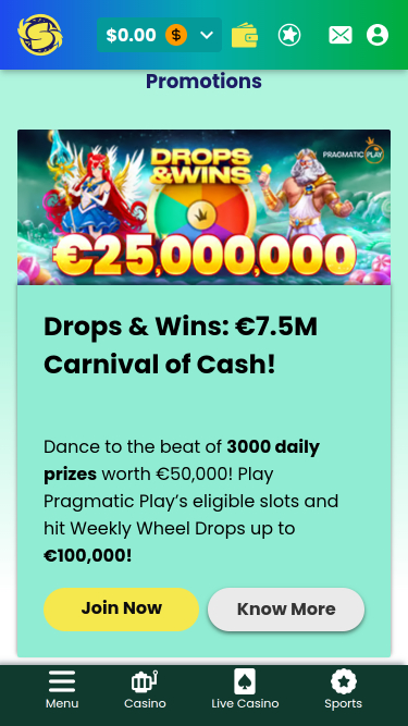 Samba Slots Casino Mobile Promotions