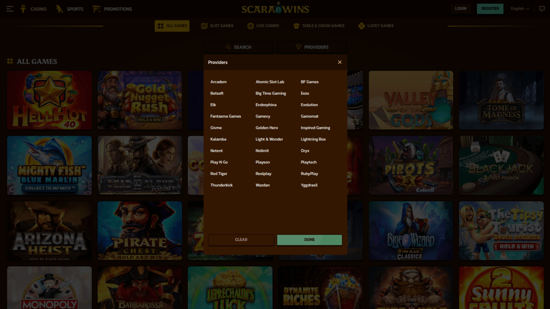 ScaraWins Game Developers Desktop