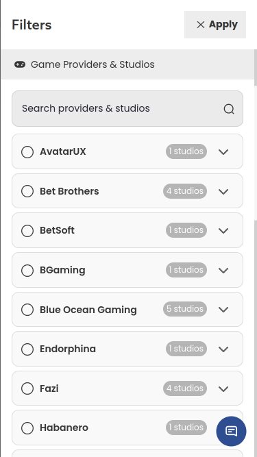 Développeurs de jeux mobiles de Scatters