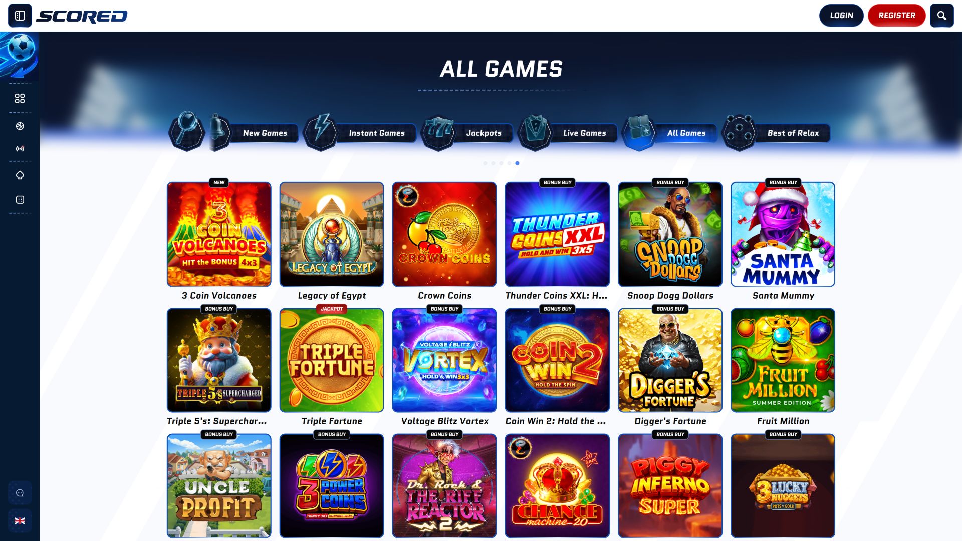 Scored Casino Desktop Games