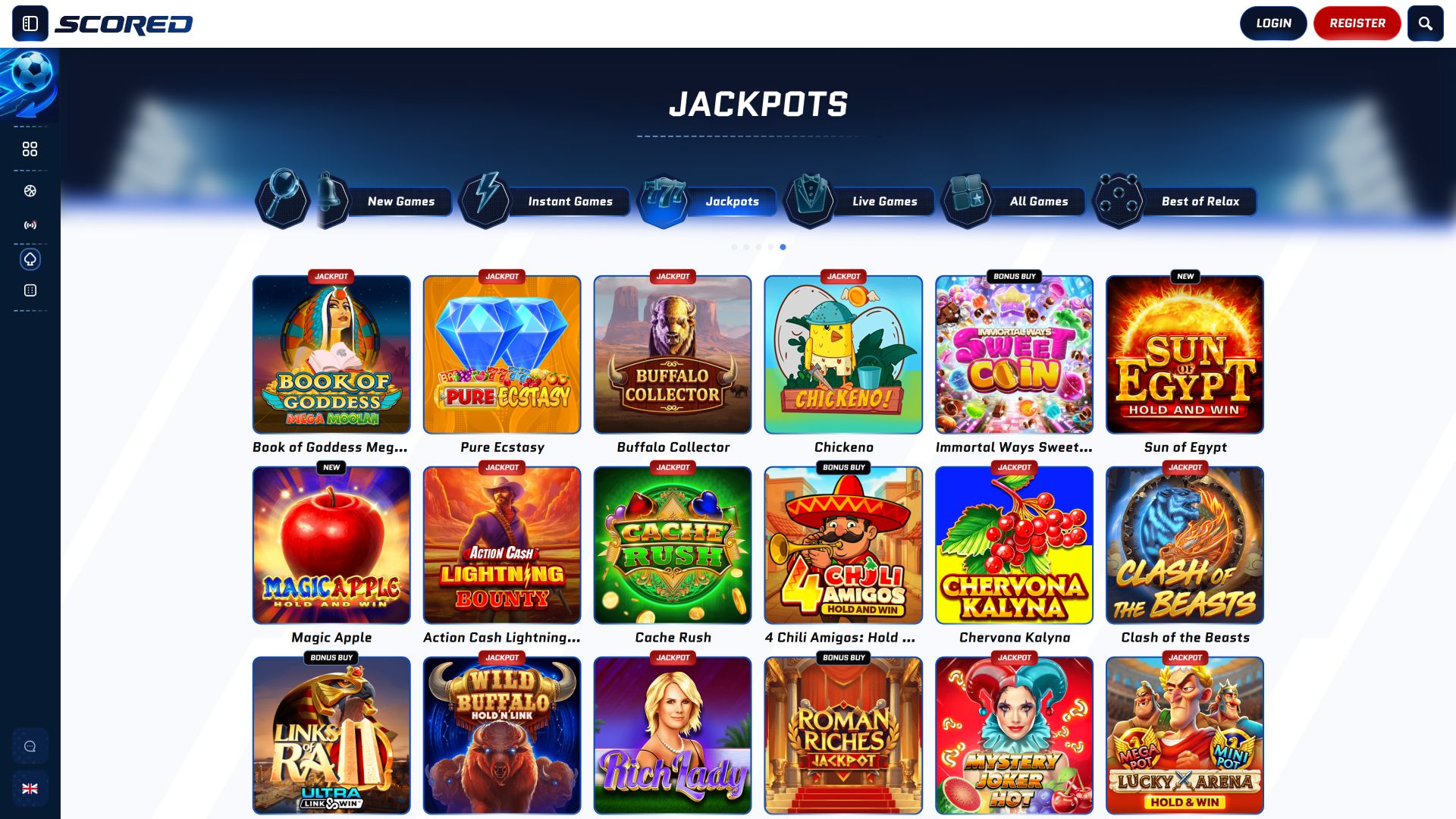 Casino-Desktop-Jackpot geknackt