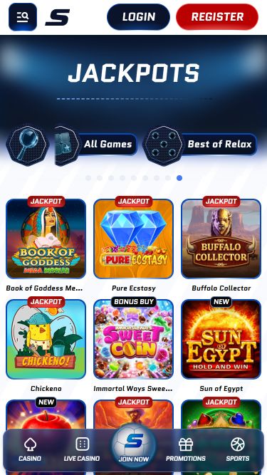 Casino Mobile Jackpot geknackt