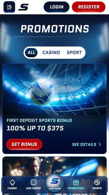 Casino Mobile-Aktionen