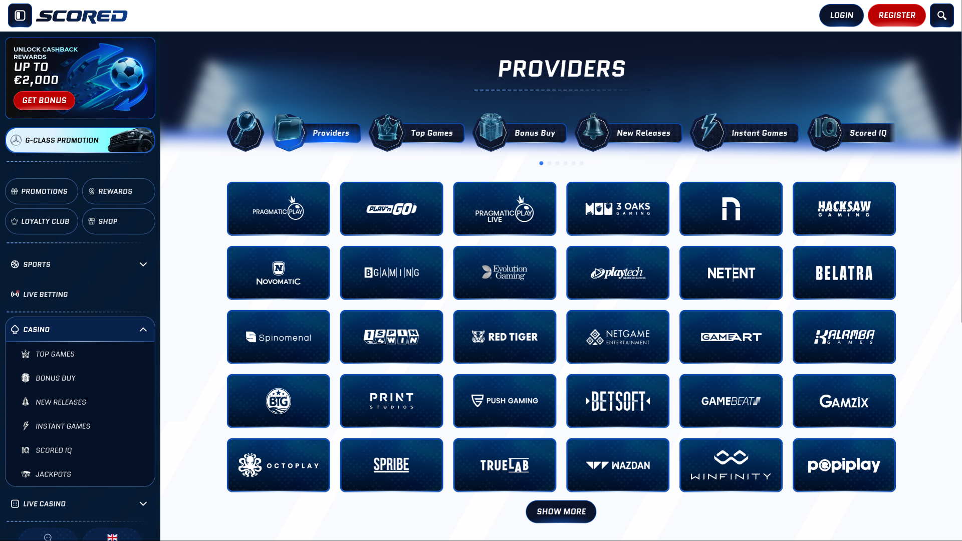 Ausgezeichnete Casino-Spielentwickler