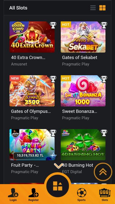 Sekabet Casino Mobile Games